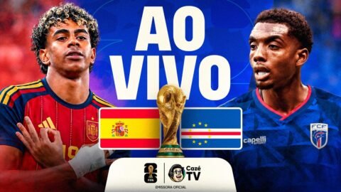 AO VIVO: ESPANHA X CABO VERDE | COPA DO MUNDO FIFA™ 2026 | 1ª RODADA | FASE DE GRUPOS