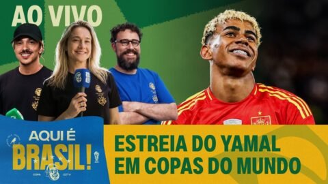 SUPER ESQUENTA PARA ESPANHA X CABO VERDE, O PRIMEIRO JOGO DE YAMAL EM COPAS | AQUI É BRASIL
