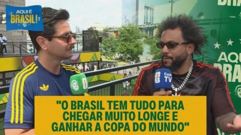 PODE VENCER! MARCELO E RODRYGO FALARAM COM A CAZÉTV SOBRE A SELEÇÃO BRASILEIRA | AQUI É BRASIL