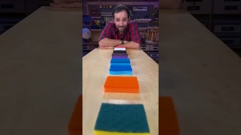 PARA que SERVEM as CORES das ESPONJAS?